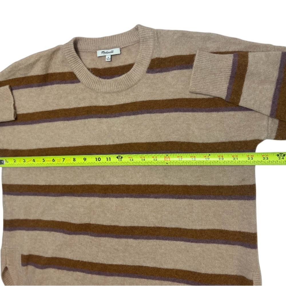 Madewell Westlake Striped Pullover Sweater - Picture 3 of 7